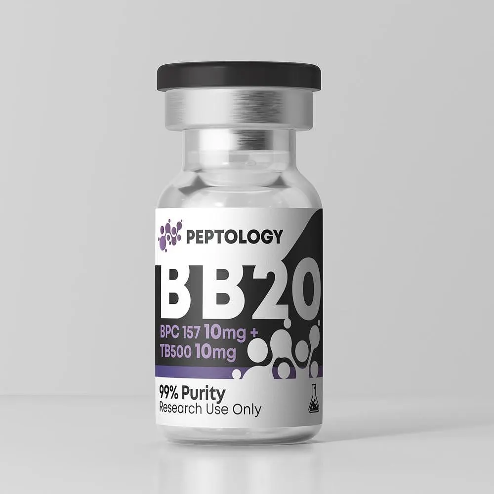 BB20 – Pojačani dvostruki regenerativni kompleks (BPC‑157 10mg + TB‑500 10mg)